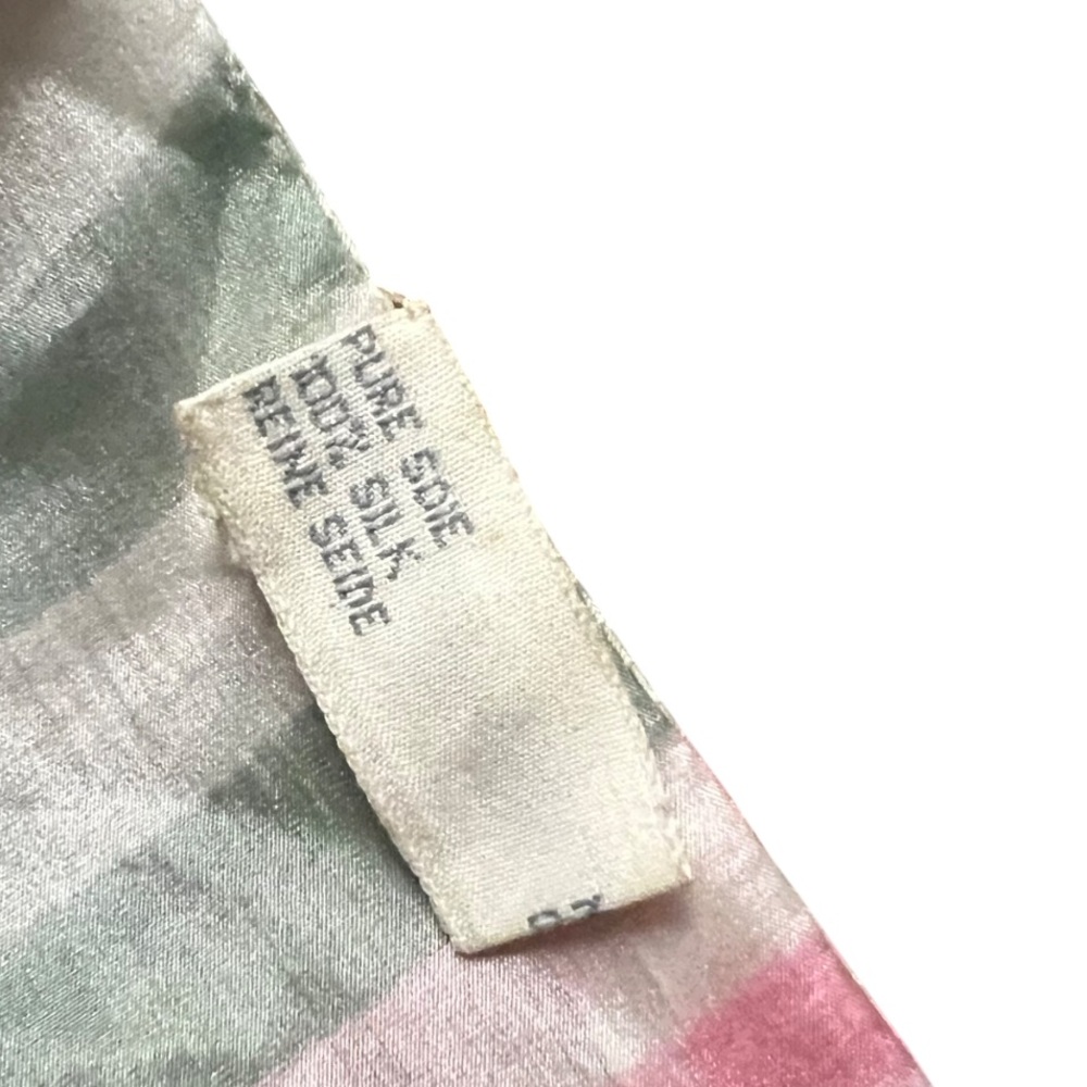 Vintage Christian Dior 100% Silk Scarf - Picture 3 of 5